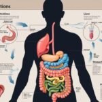 Digestion process A detailed and scientific illustration