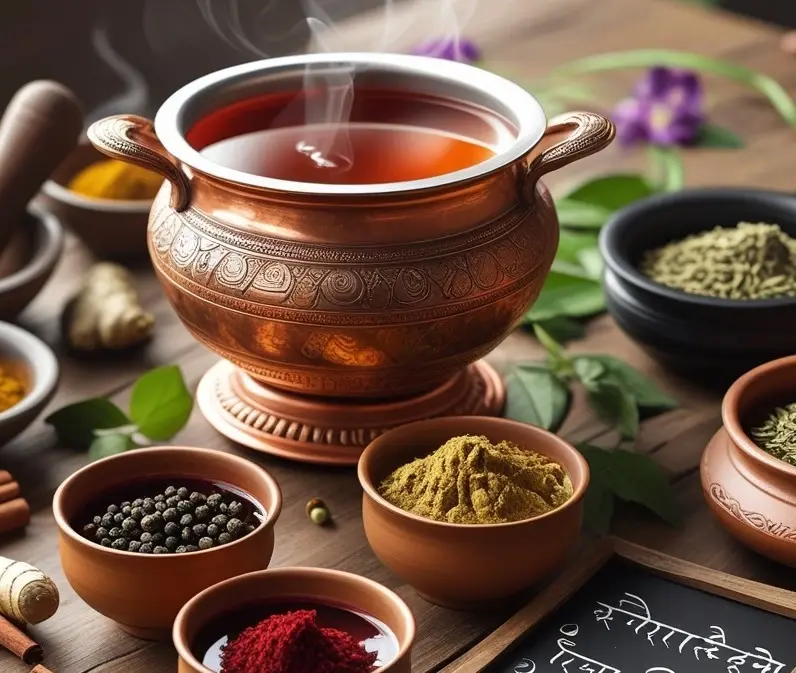 an image Ayurvedic Kadha