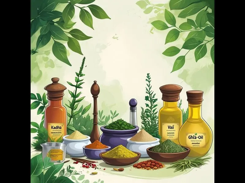 photo of showing ayuvedic medicine