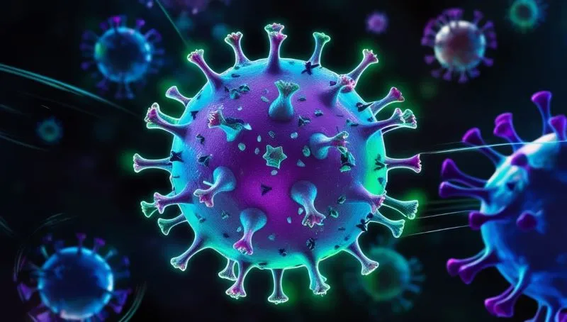 a image of hmpv virus